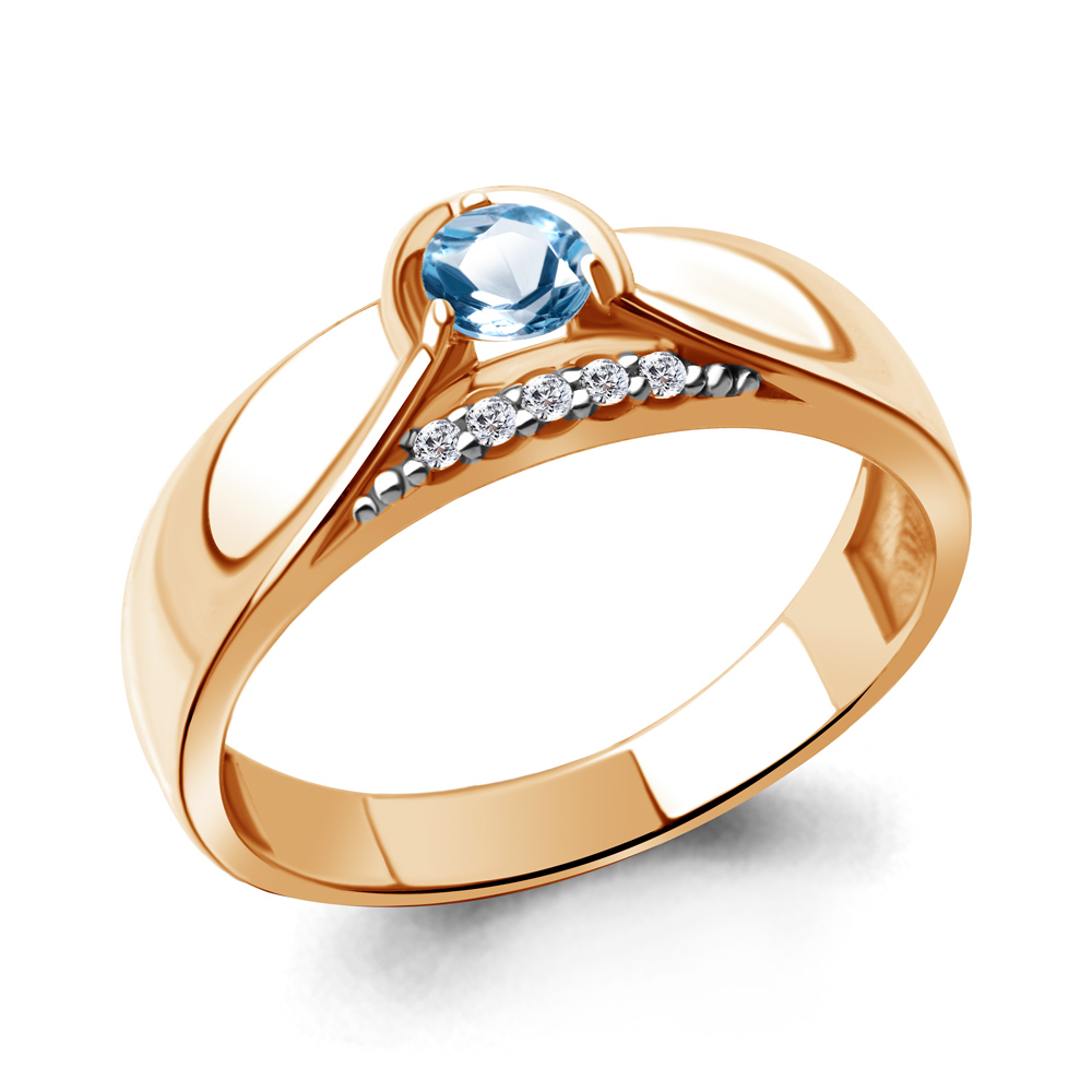 Кольцо из серебра с топазом\фианитом Aquamarine Aquamarine 6952005А_925_з р. 17,5, 6952005А_925_з
Кольцо из серебра с топазом\фианитом Aquamarine Aquamarine 6952005А_925_з р. 17,5, 6952005А_925_з
