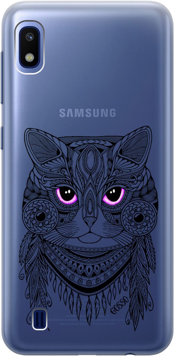 Силиконовый чехол на Samsung Galaxy A10 с 3D принтом "Grand Cat" прозрачный, Прозрачный;фиолетовый, 0
Силиконовый чехол на Samsung Galaxy A10 с 3D принтом "Grand Cat" прозрачный, Прозрачный;фиолетовый, 0
