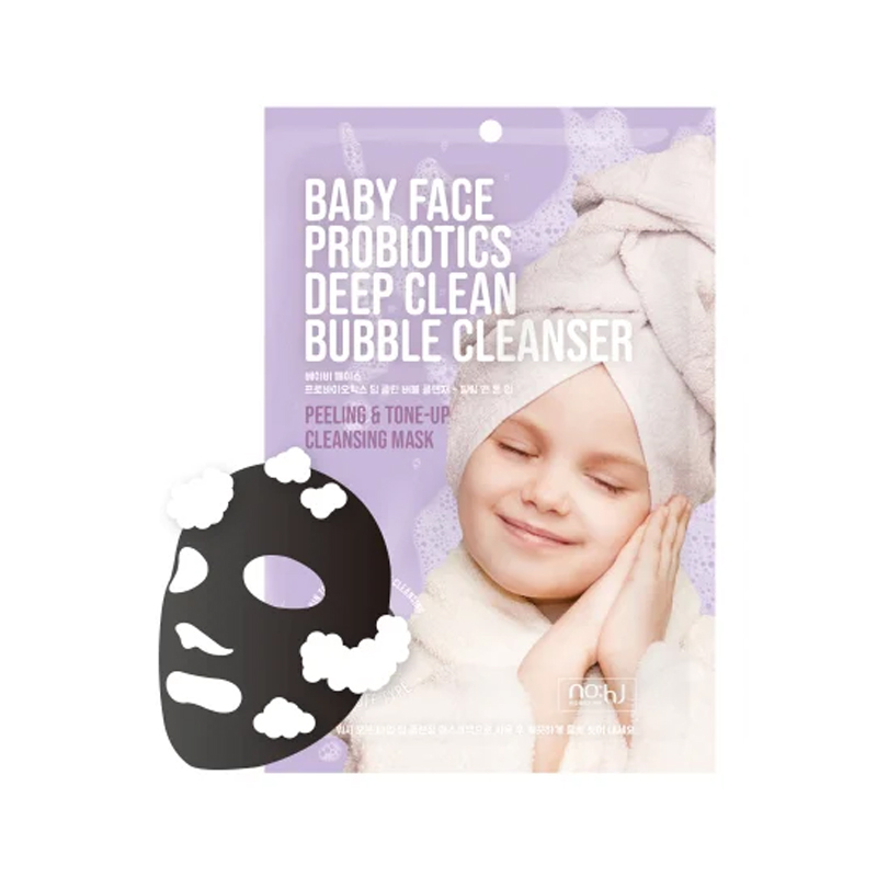 Маска для лица тканевая Nohj Probiotics Deep Clean Bubble Cleanser Peeling and Tone-Up 23г
Маска для лица тканевая Nohj Probiotics Deep Clean Bubble Cleanser Peeling and Tone-Up 23г