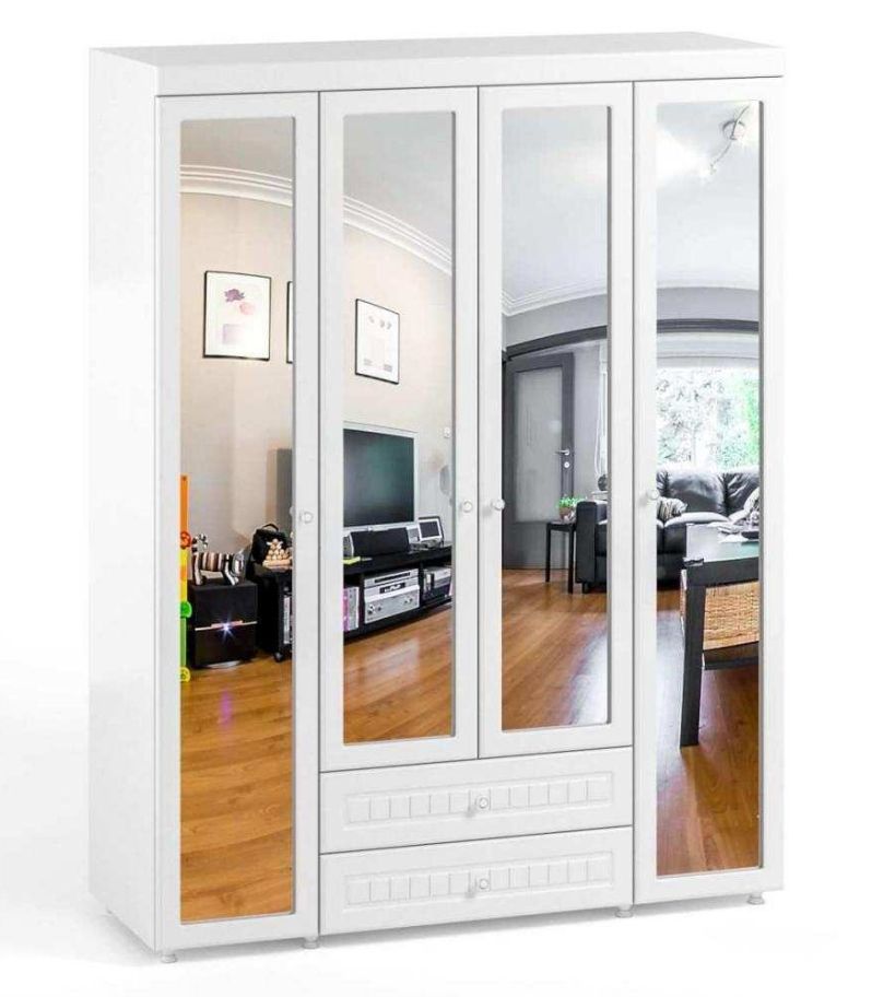 Шкаф четырехдверный (560) с 4 зеркалами и ящиками Катрин-К МН-64 Монако белое дерево, Белый, МН-64 Монако
Шкаф четырехдверный (560) с 4 зеркалами и ящиками Катрин-К МН-64 Монако белое дерево, Белый, МН-64 Монако