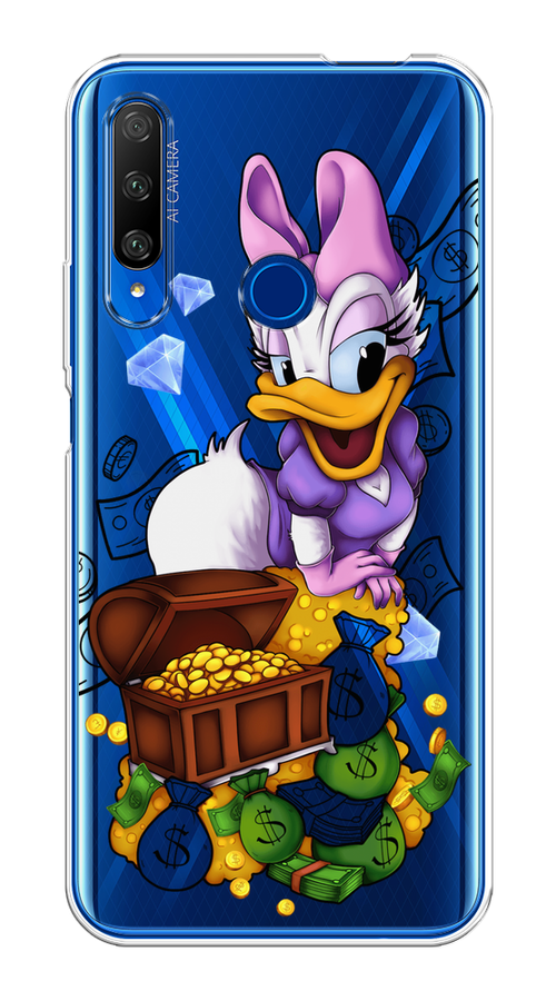 Чехол на Huawei Honor 9X Premium "Rich Daisy Duck", Коричневый;белый;фиолетовый, 610650-6
Чехол на Huawei Honor 9X Premium "Rich Daisy Duck", Коричневый;белый;фиолетовый, 610650-6