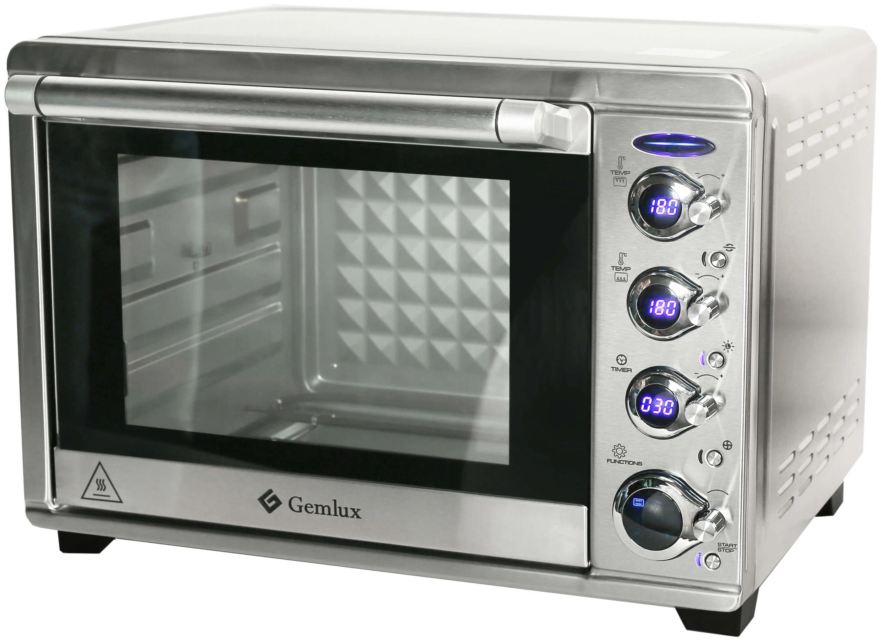 Мини печь с конвекцией и грилем GEMLUX GL-OR-1538LUX, 38 л, 1800 Вт, минипечь, электропечь
Мини печь с конвекцией и грилем GEMLUX GL-OR-1538LUX, 38 л, 1800 Вт, минипечь, электропечь