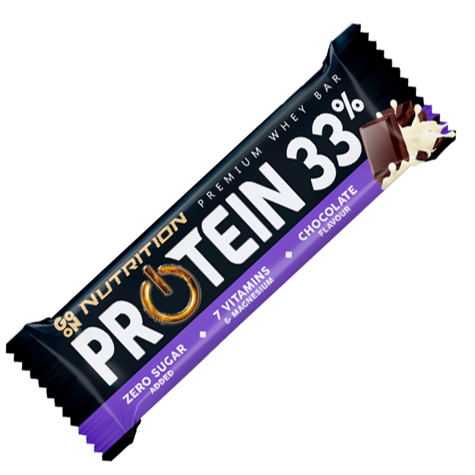 фото Батончики go on nutrition protein 33% 50 г, 5 шт, вкус: шоколад sante