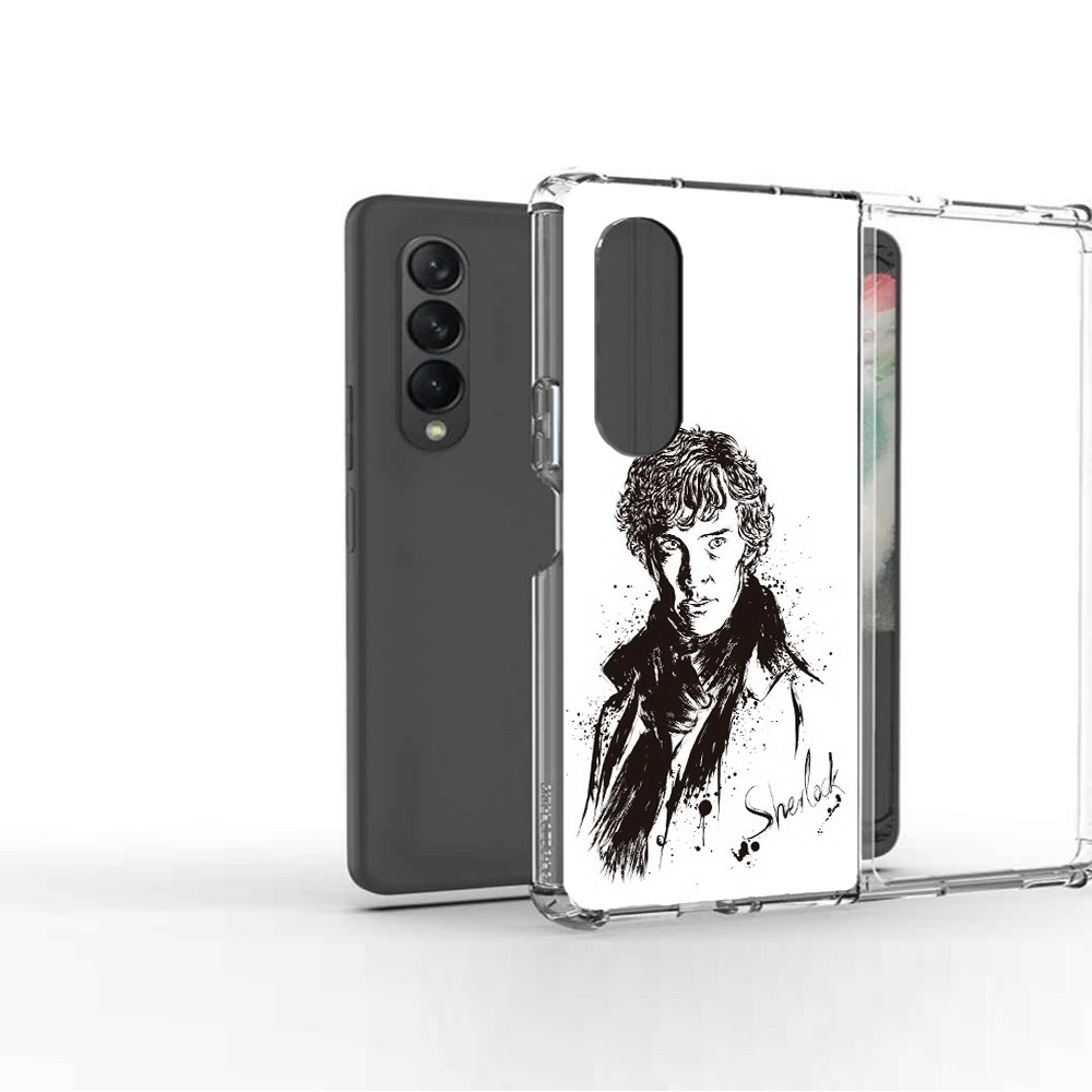 Чехол MyPads Tocco для Samsung Galaxy Z Fold 3 шерлок холмс портрет, Прозрачный, Tocco
Чехол MyPads Tocco для Samsung Galaxy Z Fold 3 шерлок холмс портрет, Прозрачный, Tocco