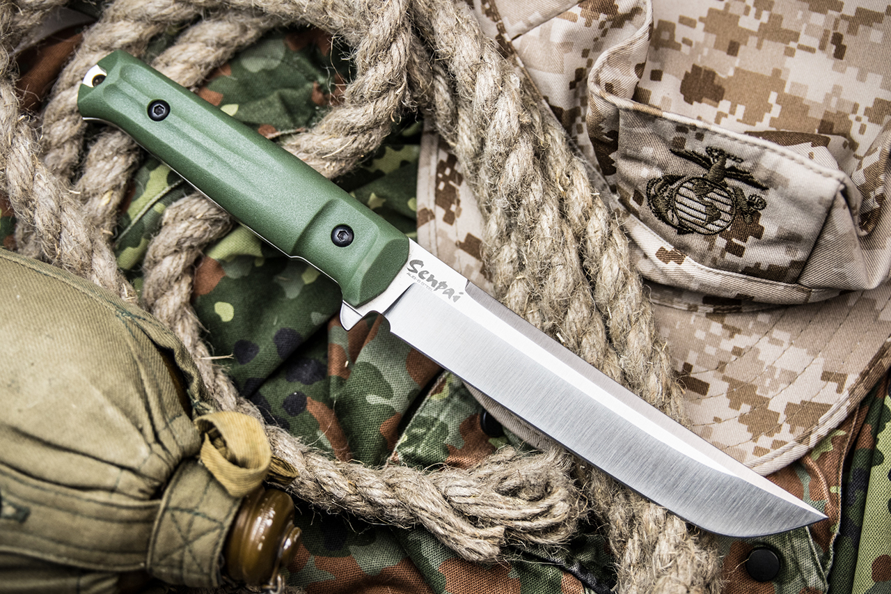 Тактический нож Kizlyar Supreme Senpai в стали AUS-8 с финишем StoneWash Olive, Зеленый, Senpai AUS-8
Тактический нож Kizlyar Supreme Senpai в стали AUS-8 с финишем StoneWash Olive, Зеленый, Senpai AUS-8