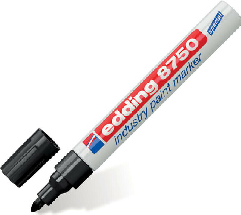 Маркер-краска лаковый (paint marker) EDDING 8750, ЧЕРНЫЙ, 2-4 мм, круглый наконечник, алюм
Маркер-краска лаковый (paint marker) EDDING 8750, ЧЕРНЫЙ, 2-4 мм, круглый наконечник, алюм