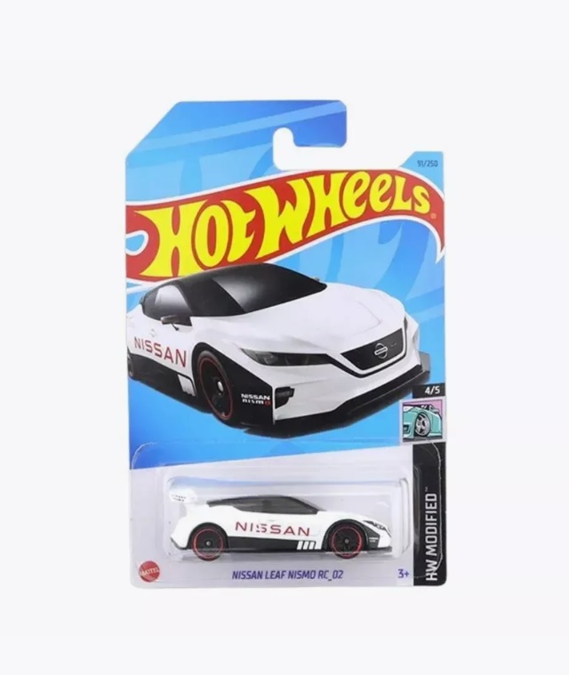 Машинка базовой коллекции Hot Wheels NISSAN LEAF NISMO RC_02 белая C4982/HKK50, Белый, C4982
Машинка базовой коллекции Hot Wheels NISSAN LEAF NISMO RC_02 белая C4982/HKK50, Белый, C4982