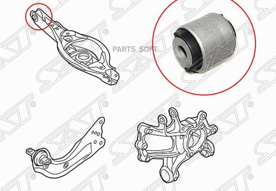 Сайлентблок Заднего Поперечного Рычага (Под Пружин) Mazda 6 12-/Cx-5 11-/Mazda 3 13- 1Шт S
Сайлентблок Заднего Поперечного Рычага (Под Пружин) Mazda 6 12-/Cx-5 11-/Mazda 3 13- 1Шт S