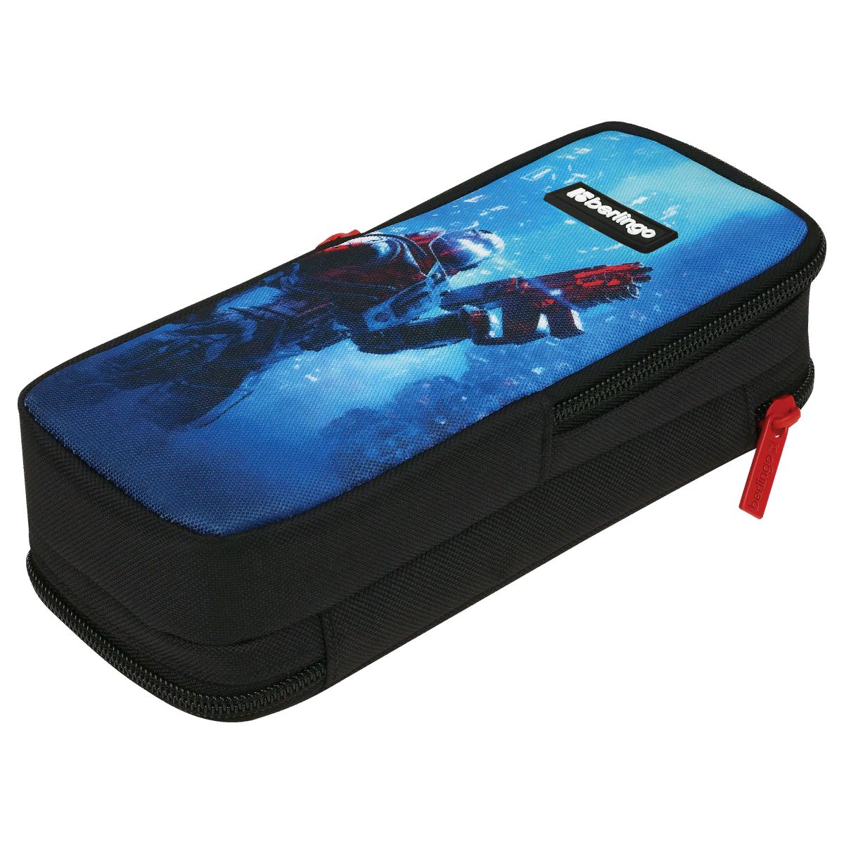 Пенал 2 отделения, Berlingo "Warrior", 205*80*55мм, полиэстер, внутренний органайзер, Черный, Warrior
Пенал 2 отделения, Berlingo "Warrior", 205*80*55мм, полиэстер, внутренний органайзер, Черный, Warrior