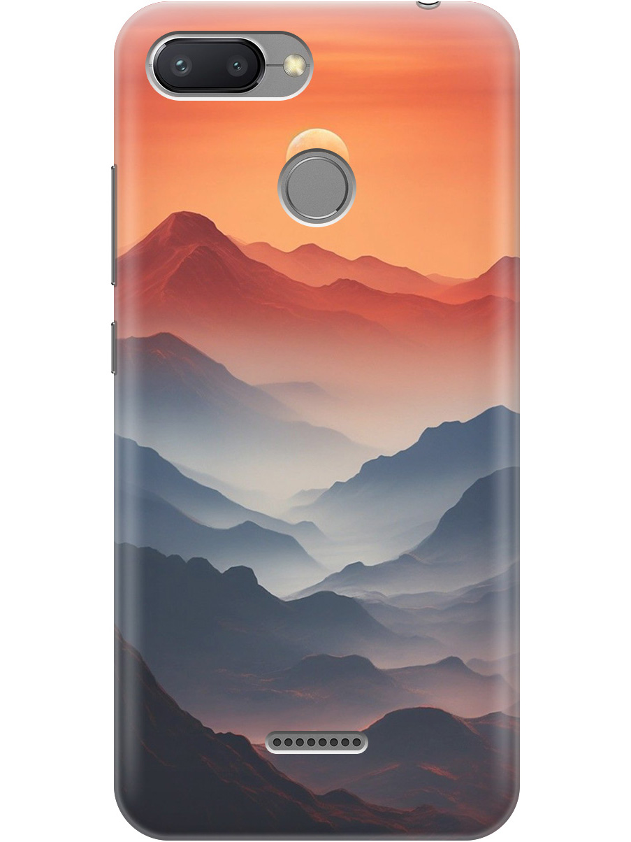 Силиконовый чехол на Xiaomi Redmi 6 с принтом "Луна над горами", Прозрачный;оранжевый;черный, 718587010
Силиконовый чехол на Xiaomi Redmi 6 с принтом "Луна над горами", Прозрачный;оранжевый;черный, 718587010