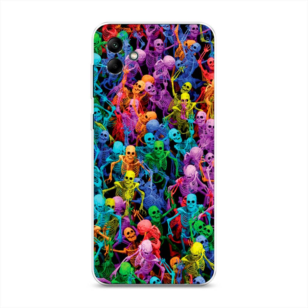 Чехол на Samsung Galaxy A04 "Вечеринка скелетов", Фиолетовый;желтый;оранжевый, 2107050-6
Чехол на Samsung Galaxy A04 "Вечеринка скелетов", Фиолетовый;желтый;оранжевый, 2107050-6