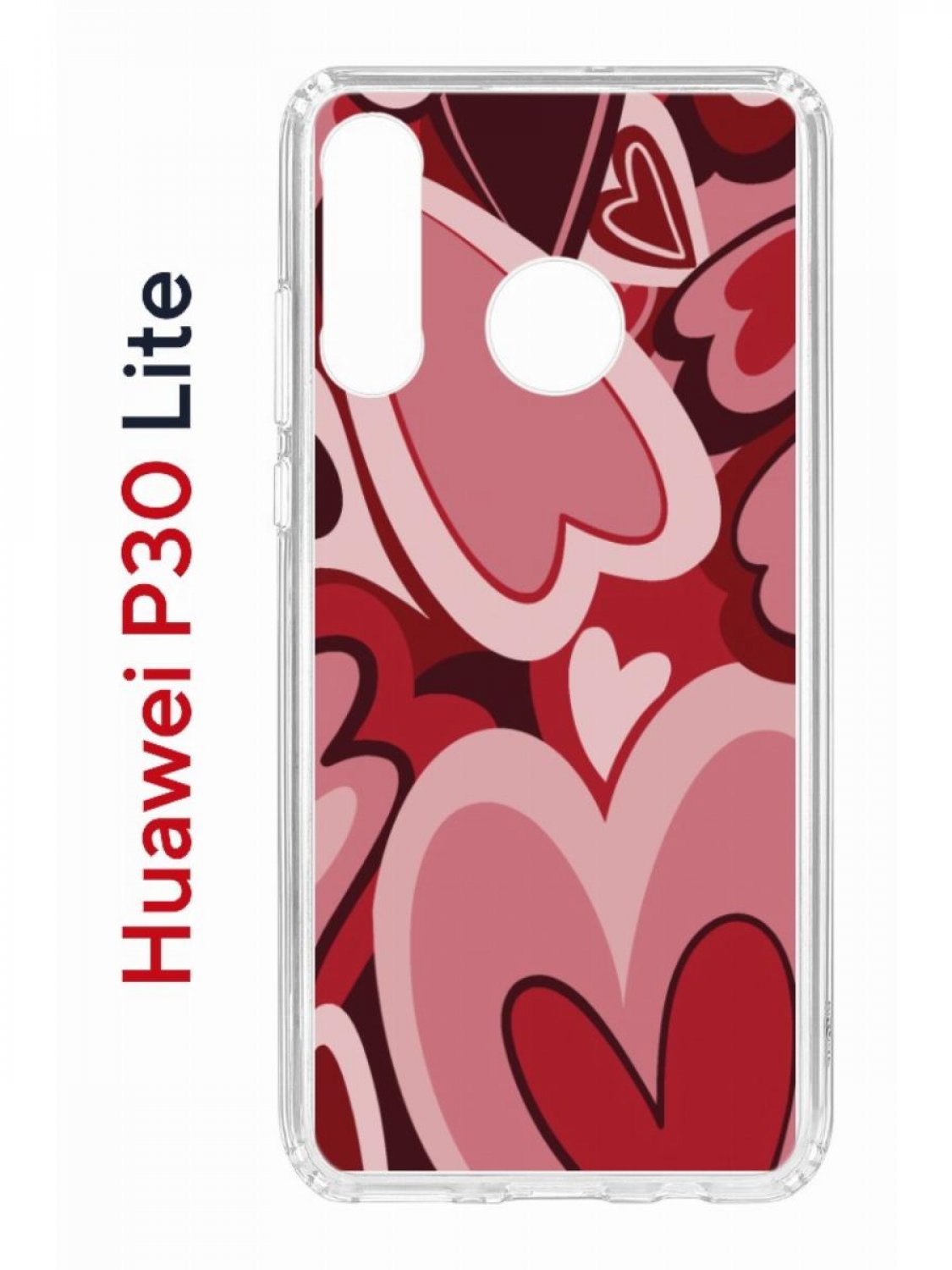 Чехол на Huawei P30 Lite с принтом Kruche Print Сердечки, противоударный бампер, Прозрачный;красный;бордовый;коричневый, Хуавей П 30 Лайт,Хонор 20с,Хонор 20 Лайт,Нова 4е
Чехол на Huawei P30 Lite с принтом Kruche Print Сердечки, противоударный бампер, Прозрачный;красный;бордовый;коричневый, Хуавей П 30 Лайт,Хонор 20с,Хонор 20 Лайт,Нова 4е