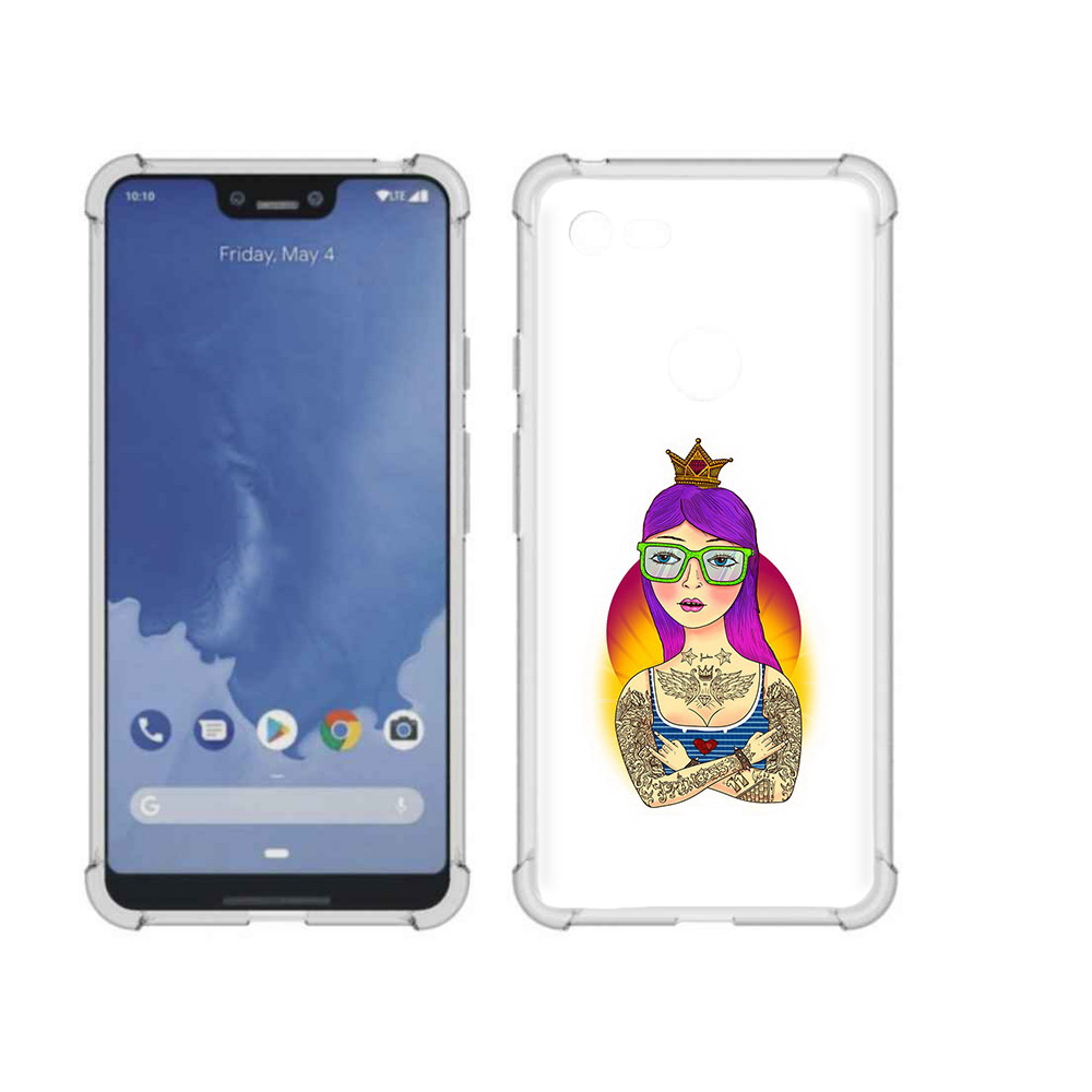 Чехол MyPads Tocco для Google Pixel 3 XL девушка в татуировках с короной, Прозрачный, Tocco
Чехол MyPads Tocco для Google Pixel 3 XL девушка в татуировках с короной, Прозрачный, Tocco