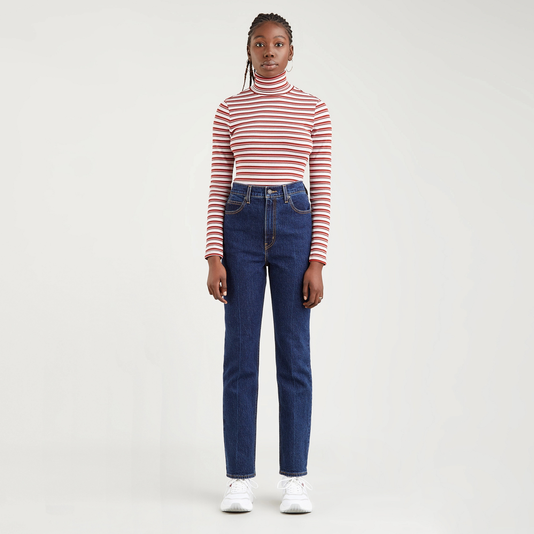 фото Джинсы женские levi's 70s high straight синие 32/31