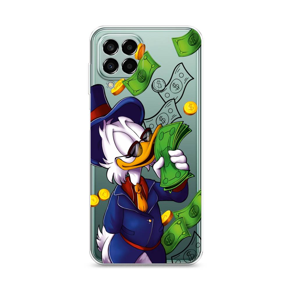 Чехол на Samsung Galaxy M33 "Scrooge McDuck with Money", Синий;зеленый;белый, 2105650-6
Чехол на Samsung Galaxy M33 "Scrooge McDuck with Money", Синий;зеленый;белый, 2105650-6