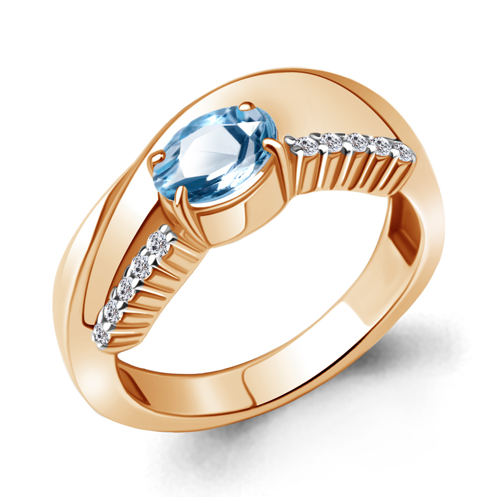 Кольцо из серебра с топазом\фианитом Aquamarine Aquamarine 6967805А_925_з р. 18,5, 6967805А_925_з
Кольцо из серебра с топазом\фианитом Aquamarine Aquamarine 6967805А_925_з р. 18,5, 6967805А_925_з