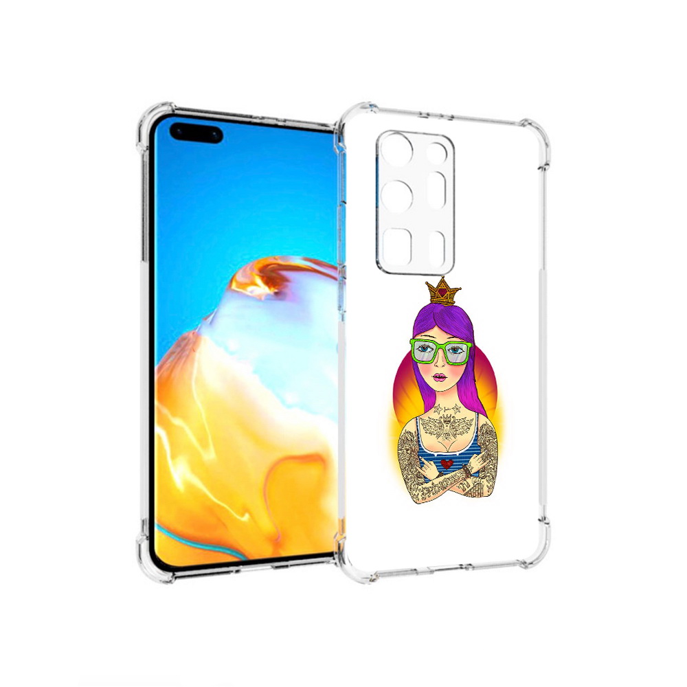 Чехол MyPads Tocco для Huawei P40 Pro+ девушка в татуировках с короной, Прозрачный, Tocco
Чехол MyPads Tocco для Huawei P40 Pro+ девушка в татуировках с короной, Прозрачный, Tocco