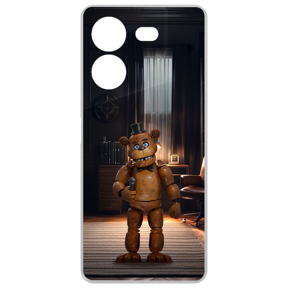 Чехол-накладка Krutoff Clear Case ФНАФ - Медведь Фредди для TECNO Pova 5 Pro, Прозрачный
Чехол-накладка Krutoff Clear Case ФНАФ - Медведь Фредди для TECNO Pova 5 Pro, Прозрачный