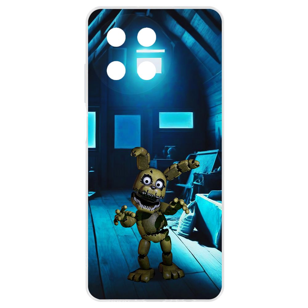 Чехол-накладка Krutoff Clear Case ФНАФ - Плюштрап для Realme 11 4G, Прозрачный
Чехол-накладка Krutoff Clear Case ФНАФ - Плюштрап для Realme 11 4G, Прозрачный