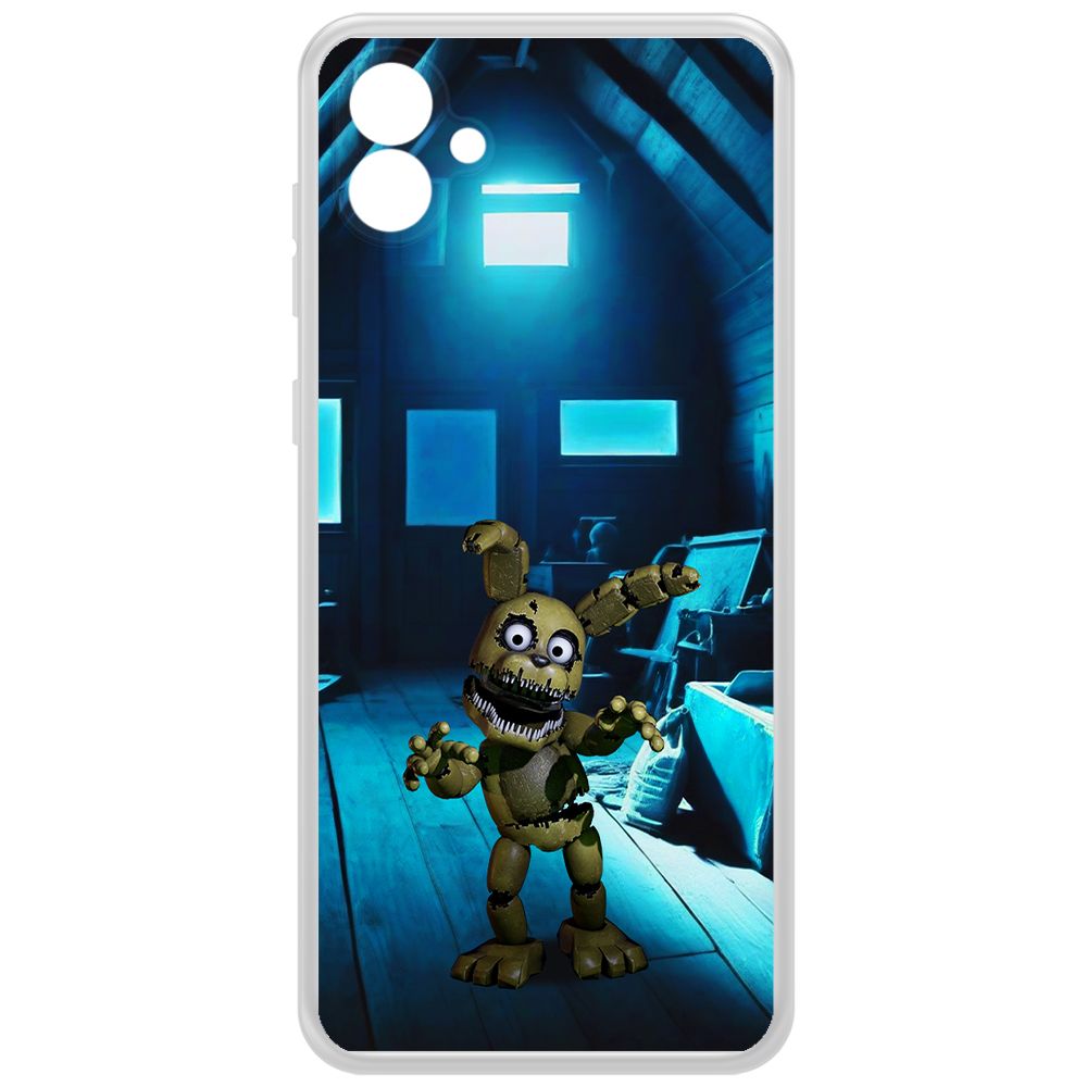 Чехол-накладка Krutoff Clear Case ФНАФ - Плюштрап для Samsung Galaxy A04e (A042), Прозрачный
Чехол-накладка Krutoff Clear Case ФНАФ - Плюштрап для Samsung Galaxy A04e (A042), Прозрачный