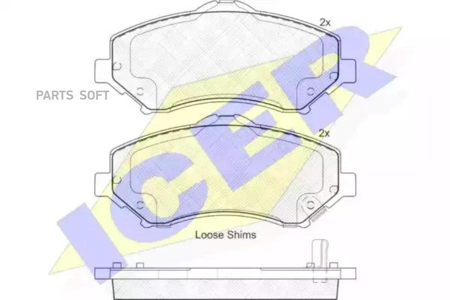 Колодки Передние Chrysler Voyager Iv/Dodge Journey All 07-> Icer 181908-201 Icer арт. 1819
Колодки Передние Chrysler Voyager Iv/Dodge Journey All 07-> Icer 181908-201 Icer арт. 1819