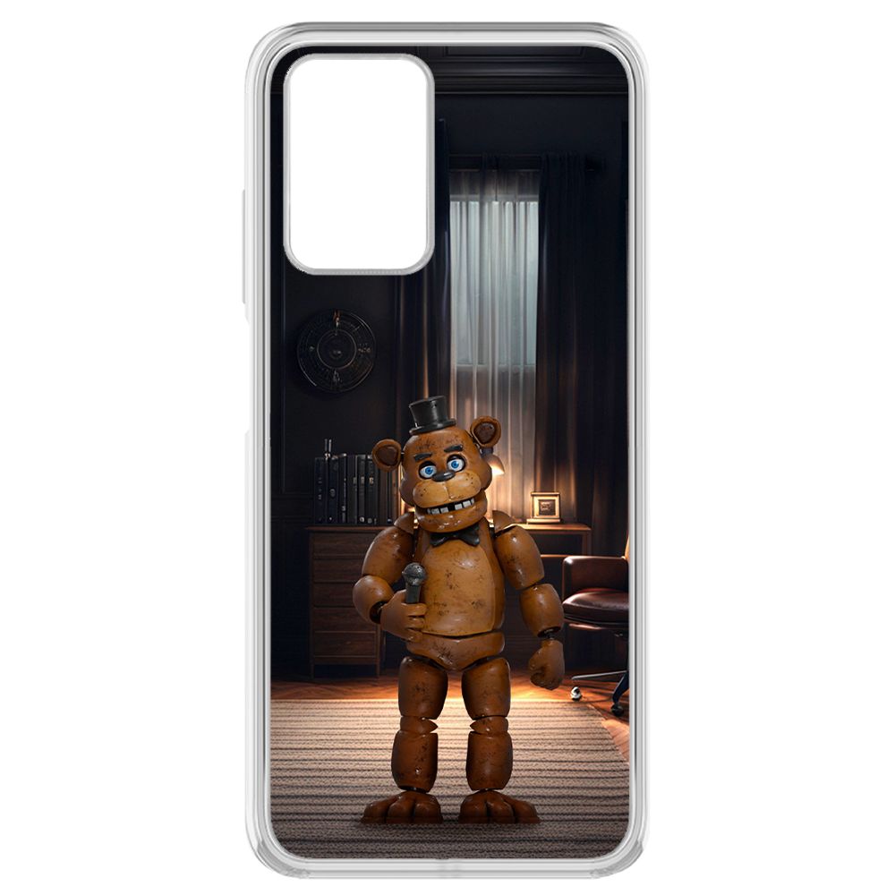 Чехол-накладка Krutoff Clear Case ФНАФ - Медведь Фредди для Xiaomi Redmi 10, Прозрачный
Чехол-накладка Krutoff Clear Case ФНАФ - Медведь Фредди для Xiaomi Redmi 10, Прозрачный