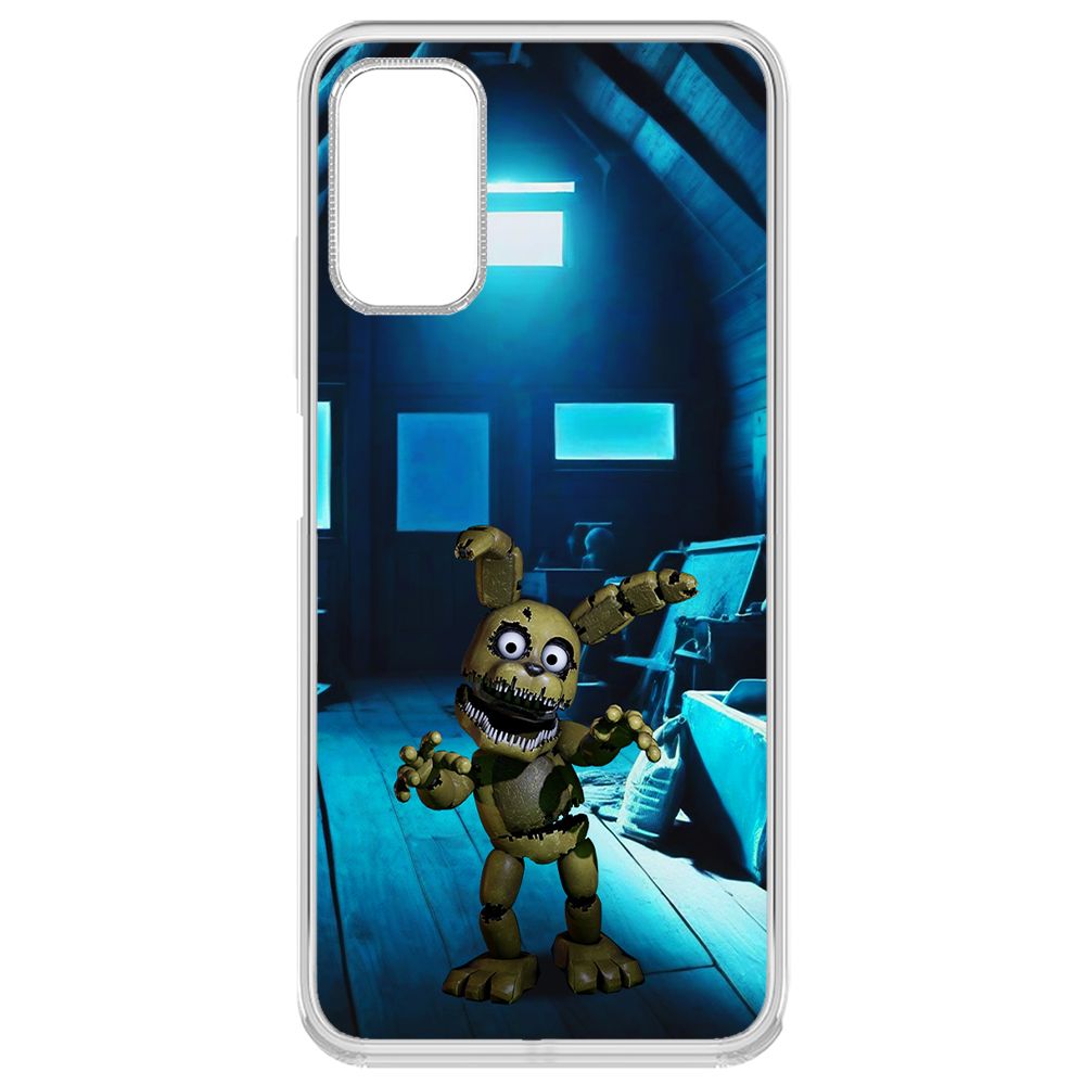 Чехол-накладка Krutoff Clear Case ФНАФ - Плюштрап для Xiaomi Redmi Note 10T, Прозрачный
Чехол-накладка Krutoff Clear Case ФНАФ - Плюштрап для Xiaomi Redmi Note 10T, Прозрачный