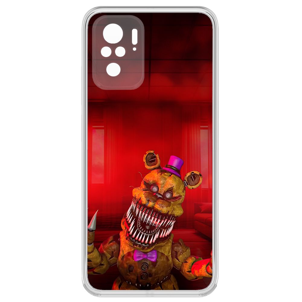 Чехол-накладка Krutoff Clear Case ФНАФ - Фредди атакует для Xiaomi Poco M5s, Прозрачный
Чехол-накладка Krutoff Clear Case ФНАФ - Фредди атакует для Xiaomi Poco M5s, Прозрачный