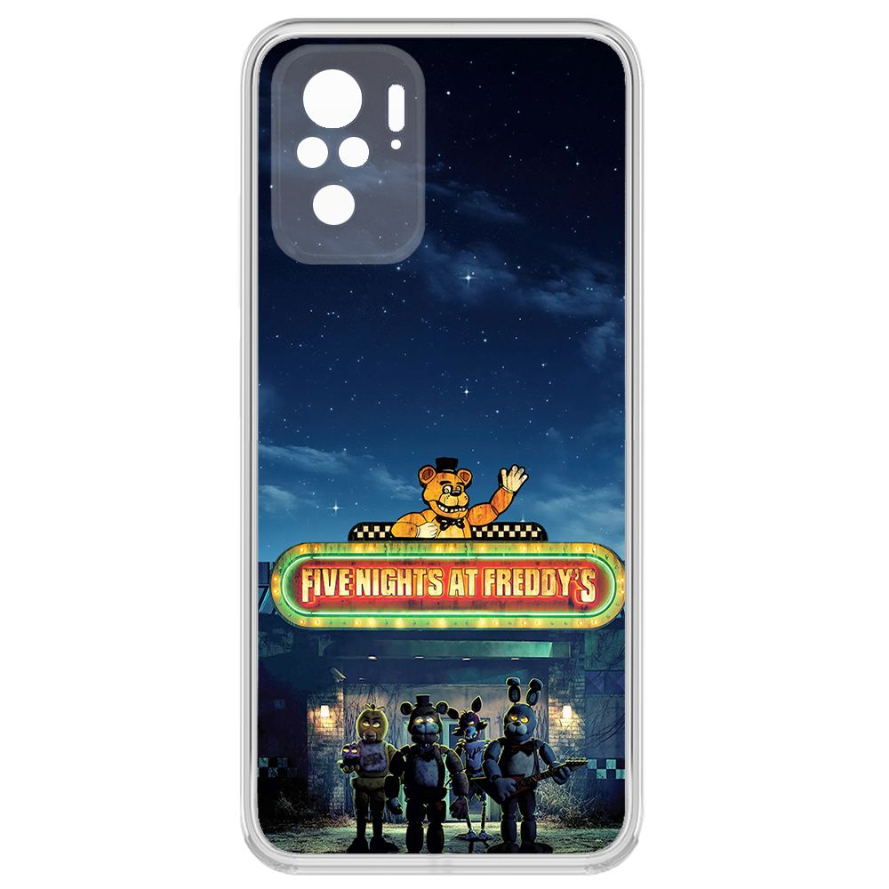 Чехол-накладка Krutoff Clear Case ФНАФ - Банда вместе для Xiaomi Redmi Note 10/ Note 10S, Прозрачный
Чехол-накладка Krutoff Clear Case ФНАФ - Банда вместе для Xiaomi Redmi Note 10/ Note 10S, Прозрачный