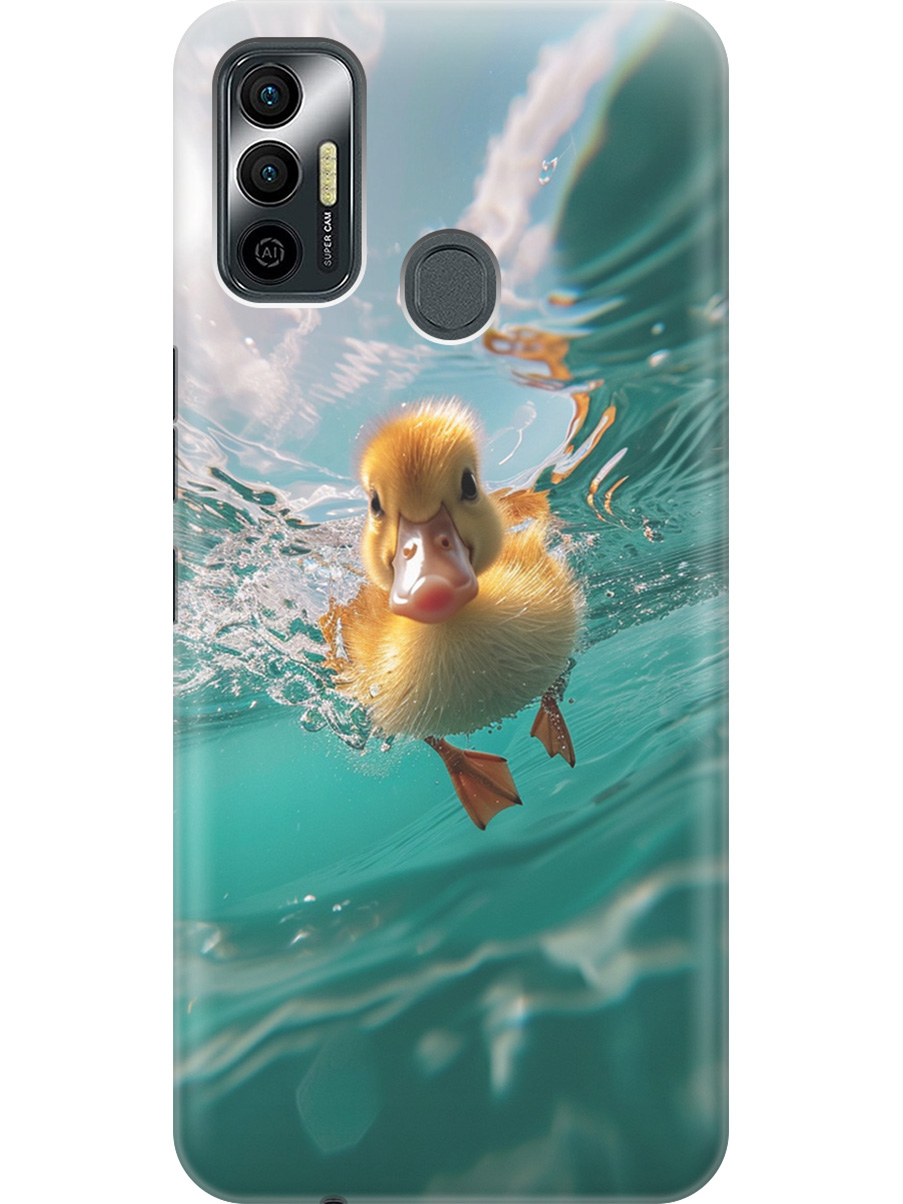 Силиконовый чехол на Tecno Spark 7 с принтом "Подводный утенок", Прозрачный;голубой;желтый, 741736112
Силиконовый чехол на Tecno Spark 7 с принтом "Подводный утенок", Прозрачный;голубой;желтый, 741736112