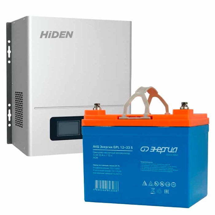 Комплект ИБП для котла Hiden Control настенный + Аккумулятор GPL S 33 Ач, 300Вт-60мин, Control HPS20-0612N-9
Комплект ИБП для котла Hiden Control настенный + Аккумулятор GPL S 33 Ач, 300Вт-60мин, Control HPS20-0612N-9