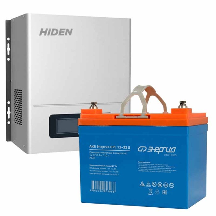 Комплект ИБП для котла Hiden Control настенный + Аккумулятор GPL S 33 Ач, 300Вт-60мин, Control HPS20-0312N-8
Комплект ИБП для котла Hiden Control настенный + Аккумулятор GPL S 33 Ач, 300Вт-60мин, Control HPS20-0312N-8