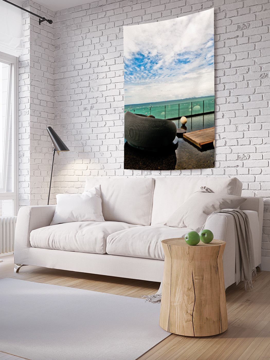 Вертикальное фотопанно на стену JoyArty Облачный день на море 100x150 см, Облачный день на море
Вертикальное фотопанно на стену JoyArty Облачный день на море 100x150 см, Облачный день на море