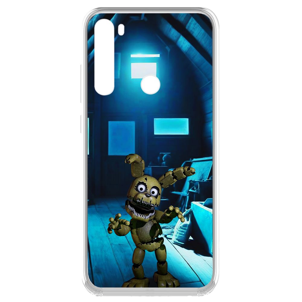Чехол-накладка Krutoff Clear Case ФНАФ - Плюштрап для Xiaomi Redmi Note 8, Прозрачный
Чехол-накладка Krutoff Clear Case ФНАФ - Плюштрап для Xiaomi Redmi Note 8, Прозрачный