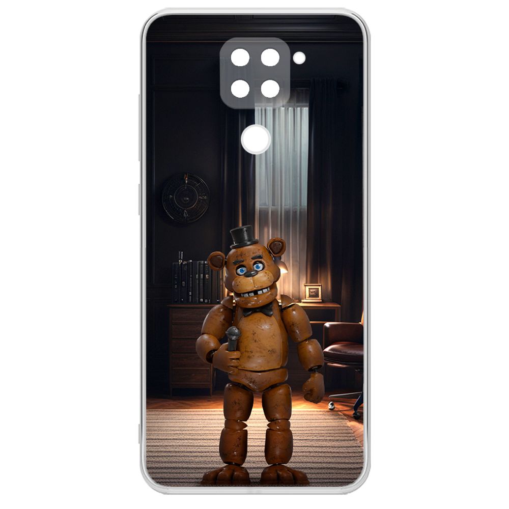 Чехол-накладка Krutoff Clear Case ФНАФ - Медведь Фредди для Xiaomi Redmi Note 9, Прозрачный
Чехол-накладка Krutoff Clear Case ФНАФ - Медведь Фредди для Xiaomi Redmi Note 9, Прозрачный