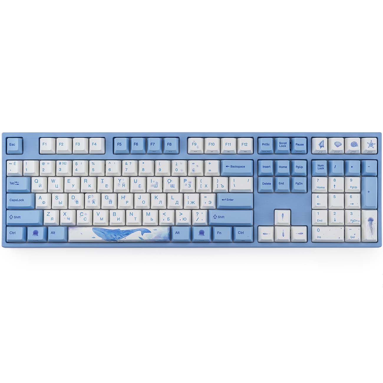 Игровая клавиатура Varmilo Sea Melody VA108MN2W/WBPe7Hr (VAR-108MN2WWBPE), Sea Melody (VA108MN2W/WBPe7Hr)
Игровая клавиатура Varmilo Sea Melody VA108MN2W/WBPe7Hr (VAR-108MN2WWBPE), Sea Melody (VA108MN2W/WBPe7Hr)