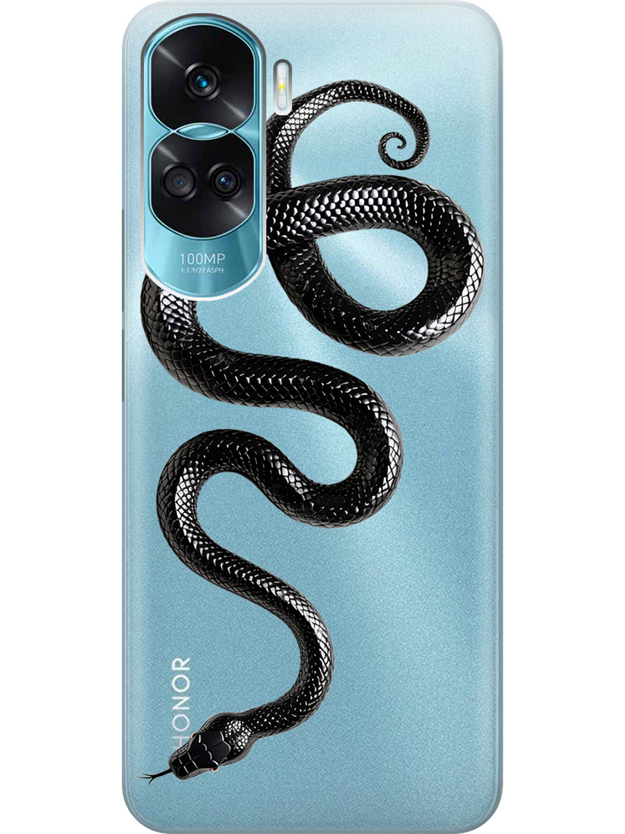 Силиконовый чехол на Honor 90 Lite с принтом "Черная мамба", Прозрачный;черный, 772622613
Силиконовый чехол на Honor 90 Lite с принтом "Черная мамба", Прозрачный;черный, 772622613