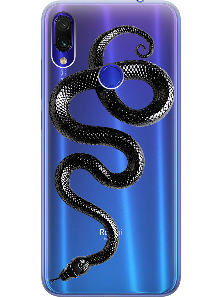 Силиконовый чехол на Xiaomi Redmi Note 7 / Note 7 Pro с принтом "Черная мамба", Прозрачный;черный, 720434913
Силиконовый чехол на Xiaomi Redmi Note 7 / Note 7 Pro с принтом "Черная мамба", Прозрачный;черный, 720434913