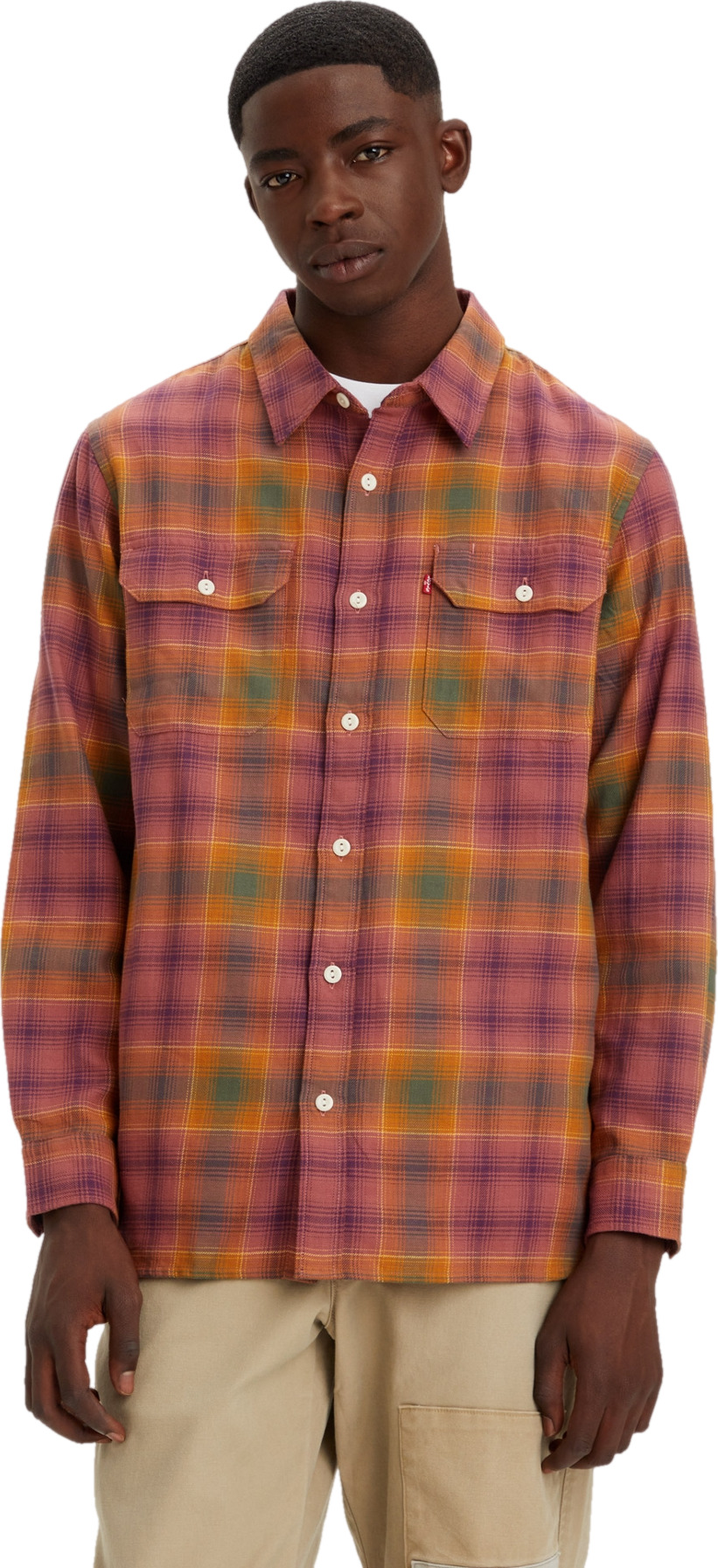 Рубашка мужская Levi's Men Jackson Worker Overshirt оранжевая M, Разноцветный, Men Jackson Worker Overshirt
Рубашка мужская Levi's Men Jackson Worker Overshirt оранжевая M, Разноцветный, Men Jackson Worker Overshirt