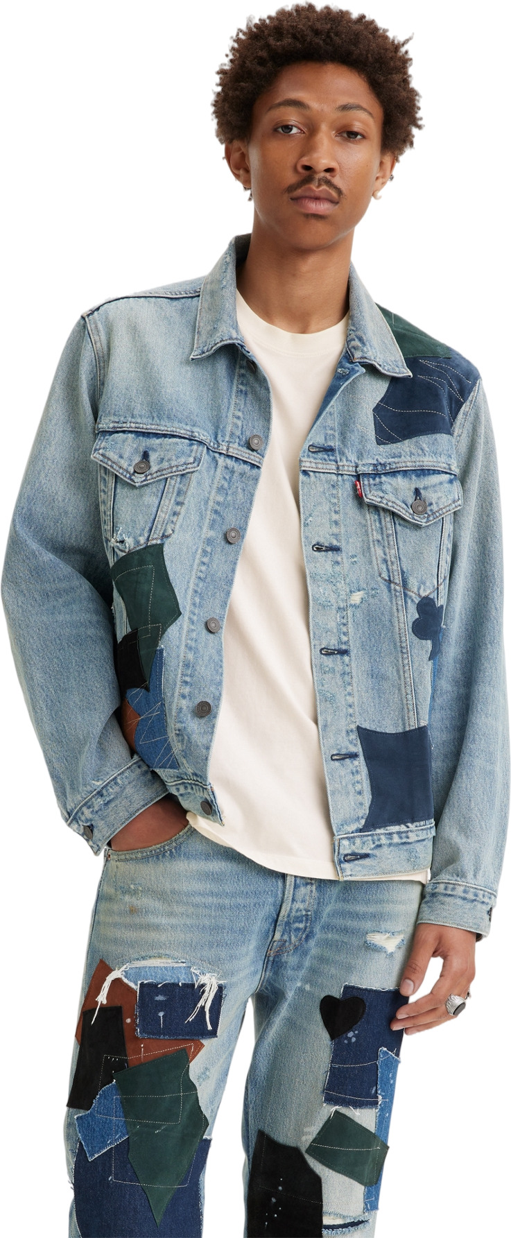 Джинсовая куртка мужская Levi's Vintage Relaxed Fit Trucker Jacket синяя L, Синий, Vintage Relaxed Fit Trucker Jacket
Джинсовая куртка мужская Levi's Vintage Relaxed Fit Trucker Jacket синяя L, Синий, Vintage Relaxed Fit Trucker Jacket