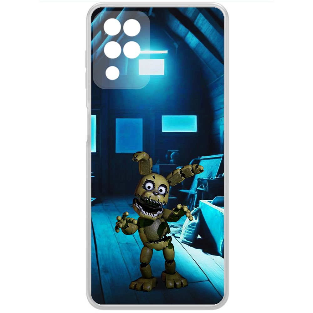 Чехол-накладка Krutoff Clear Case ФНАФ - Плюштрап для Samsung Galaxy M12 (M125), Прозрачный
Чехол-накладка Krutoff Clear Case ФНАФ - Плюштрап для Samsung Galaxy M12 (M125), Прозрачный