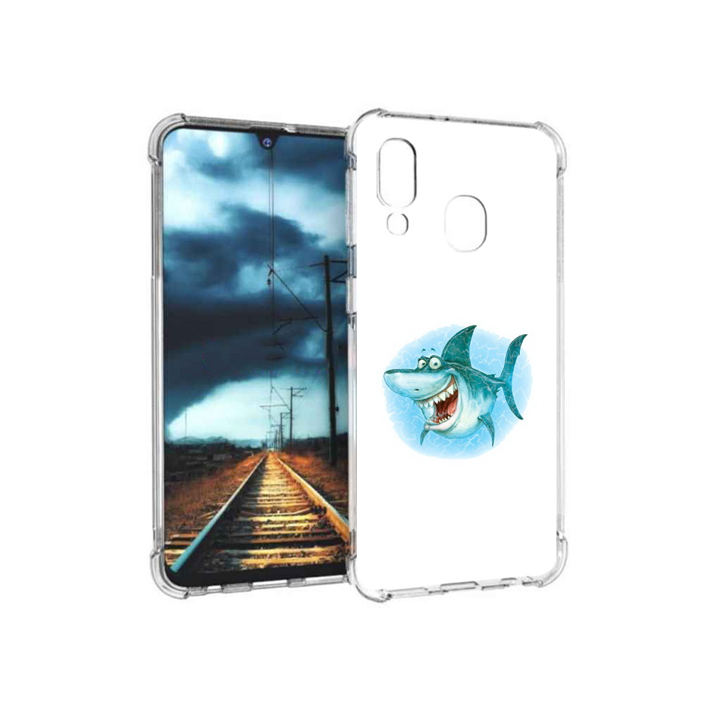 Чехол MyPads Tocco для Samsung Galaxy A40 веселая акула (PT128655.504.261), Прозрачный, Tocco
Чехол MyPads Tocco для Samsung Galaxy A40 веселая акула (PT128655.504.261), Прозрачный, Tocco