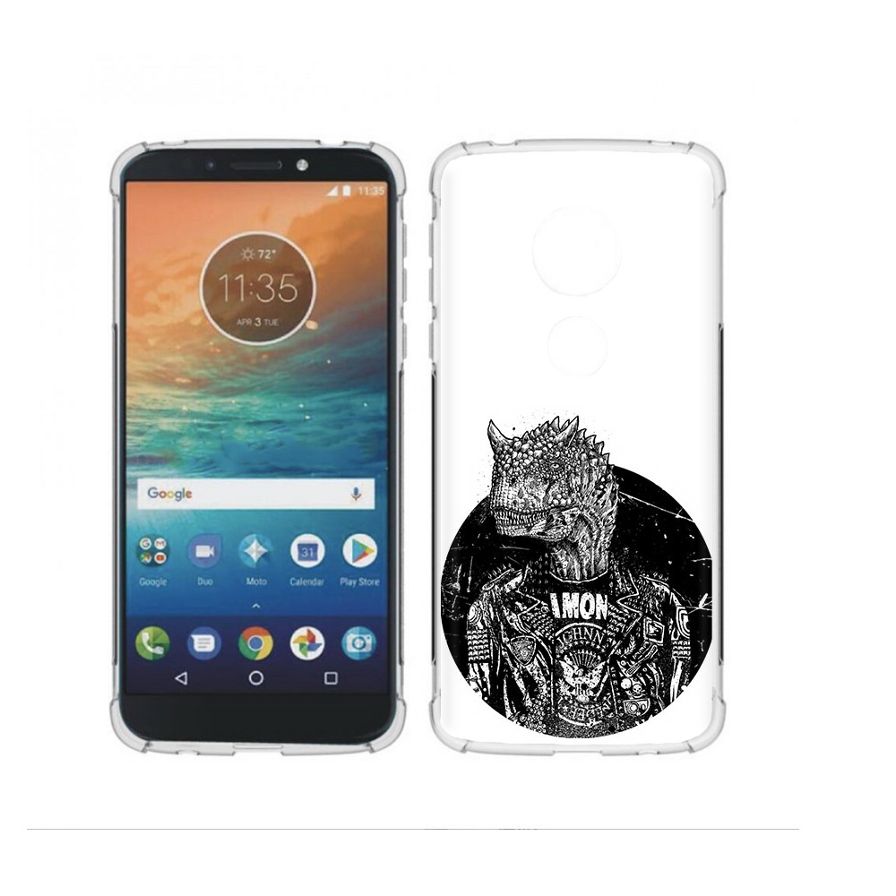 Чехол MyPads Tocco для Motorola Moto G4 Play динозавр в куртке (PT115793.374.328), Прозрачный, Tocco 
Чехол MyPads Tocco для Motorola Moto G4 Play динозавр в куртке (PT115793.374.328), Прозрачный, Tocco