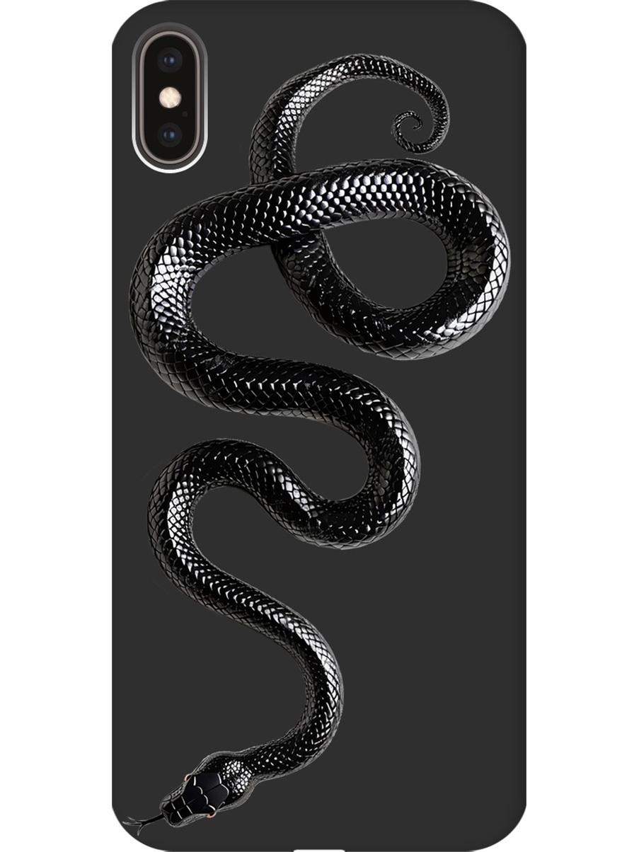 Силиконовый чехол на Apple iPhone XS Max с принтом "Черная мамба" матовый черный, 719086213
Силиконовый чехол на Apple iPhone XS Max с принтом "Черная мамба" матовый черный, 719086213