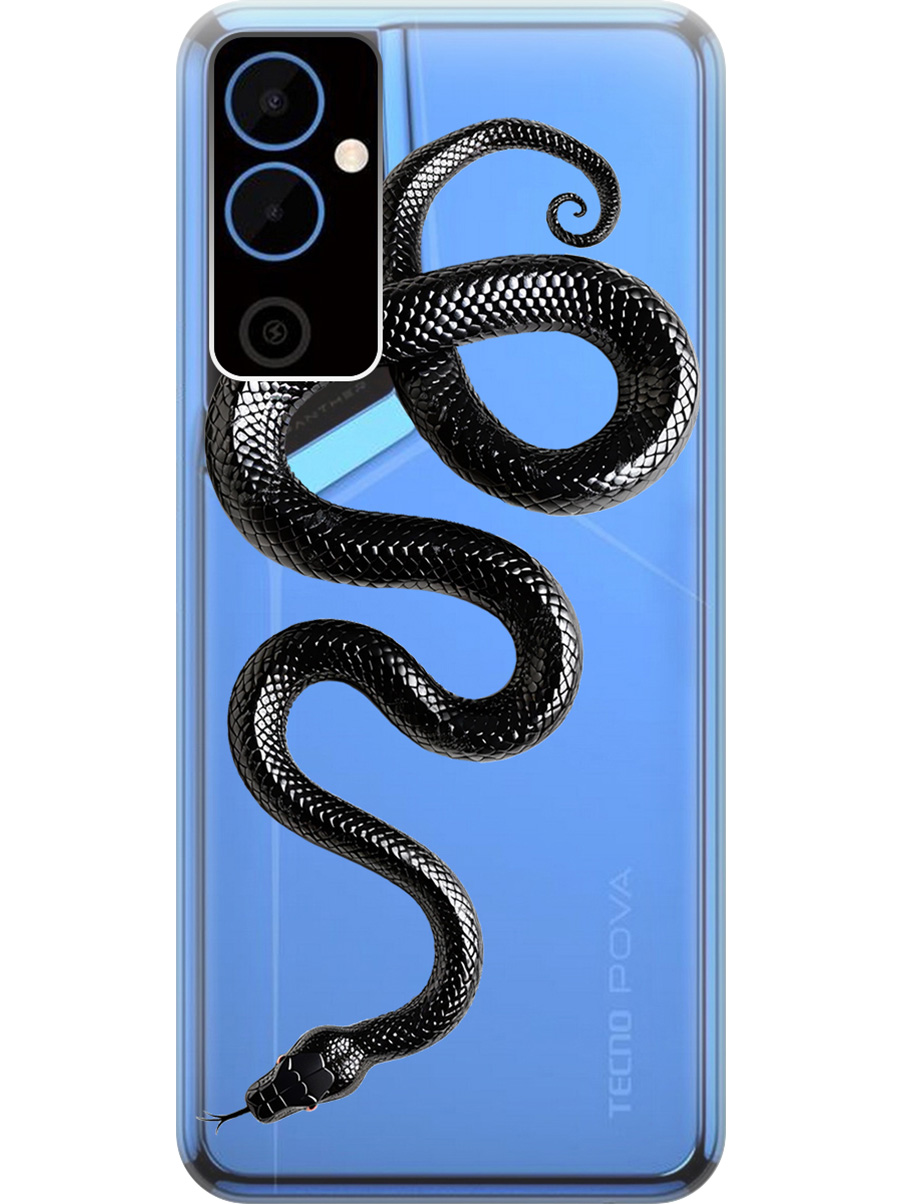 Силиконовый чехол на Tecno Pova Neo 2 с принтом "Черная мамба", Прозрачный;черный, 778682413
Силиконовый чехол на Tecno Pova Neo 2 с принтом "Черная мамба", Прозрачный;черный, 778682413