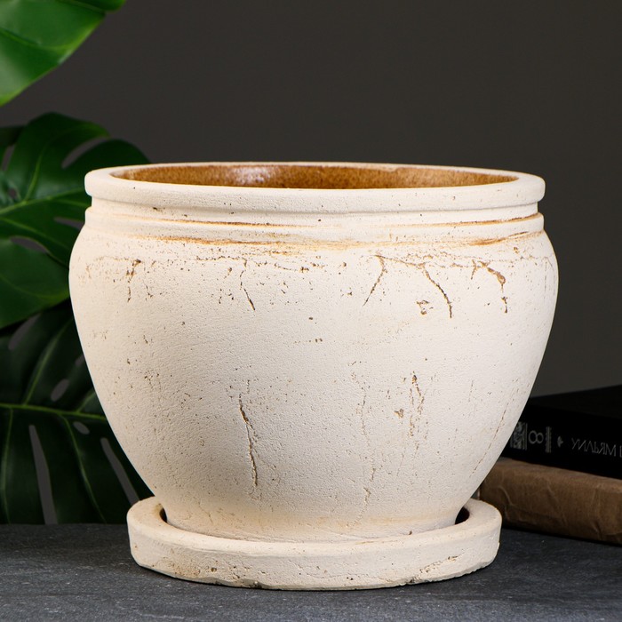 Цветочный горшок Голиаф №1 9295797 10 л белый 1 шт., Голиаф №1
Цветочный горшок Голиаф №1 9295797 10 л белый 1 шт., Голиаф №1