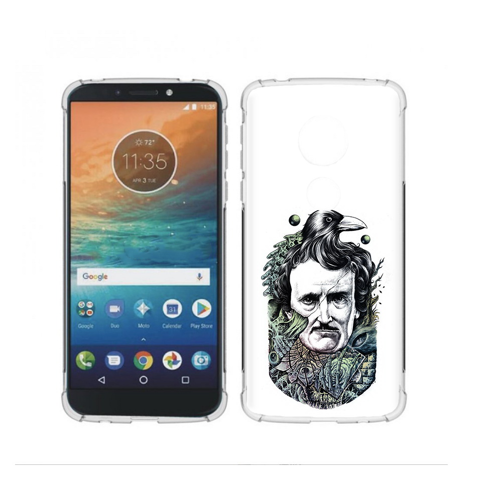 Чехол MyPads Tocco для Motorola Moto G4 Play Эдгар Аллан с вороном (PT115793.374.203), Прозрачный, Tocco
Чехол MyPads Tocco для Motorola Moto G4 Play Эдгар Аллан с вороном (PT115793.374.203), Прозрачный, Tocco