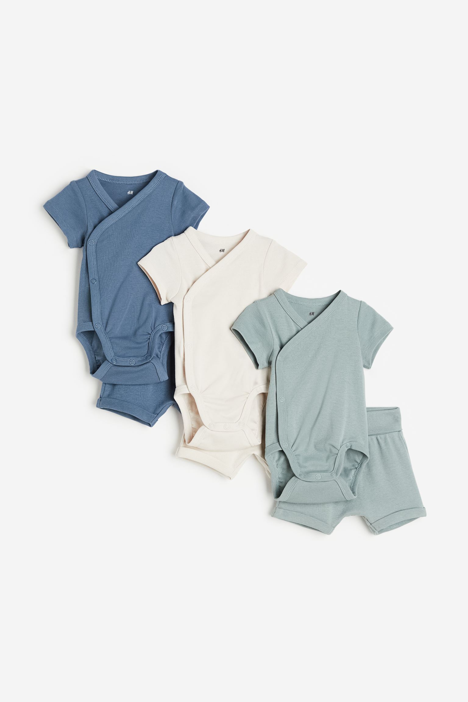 Комплект из 6 джерси H&M 56 Синий/светло-зеленый (доставка из-за рубежа), Синий;белый;зеленый, 865104
Комплект из 6 джерси H&M 56 Синий/светло-зеленый (доставка из-за рубежа), Синий;белый;зеленый, 865104