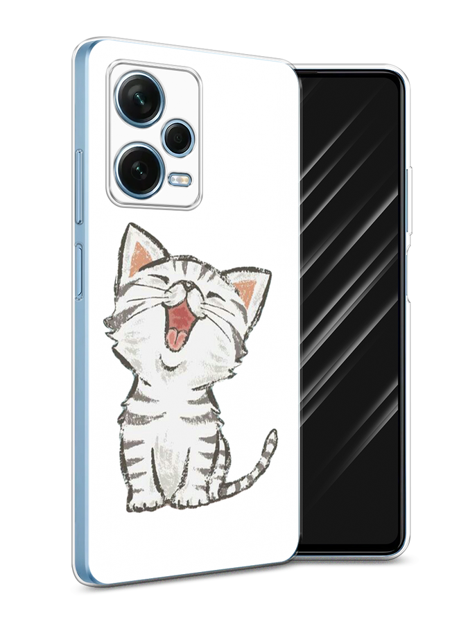 Чехол Awog для Xiaomi Redmi Note 12 Pro Plus "Котенок рисованный", Серый;белый, 317150-1
Чехол Awog для Xiaomi Redmi Note 12 Pro Plus "Котенок рисованный", Серый;белый, 317150-1