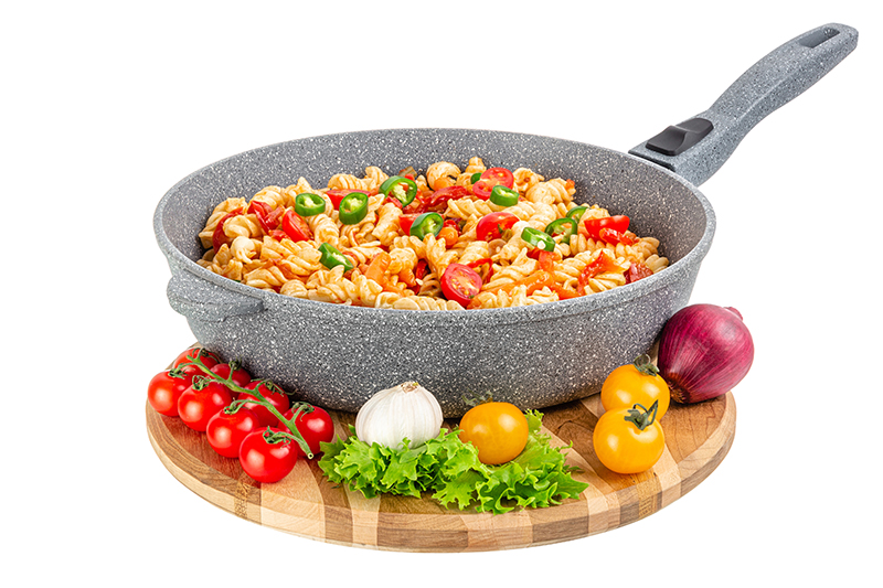 Сковорода глубокая Elan Gallery ГАРМОНИЯ ВКУСА Серый мрамор 28 см без крышки,съёмная ручка, Темно-серый, Elan Gallery-75
Сковорода глубокая Elan Gallery ГАРМОНИЯ ВКУСА Серый мрамор 28 см без крышки,съёмная ручка, Темно-серый, Elan Gallery-75